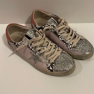 Shu Shop Paula glitter sneakers size 7.5